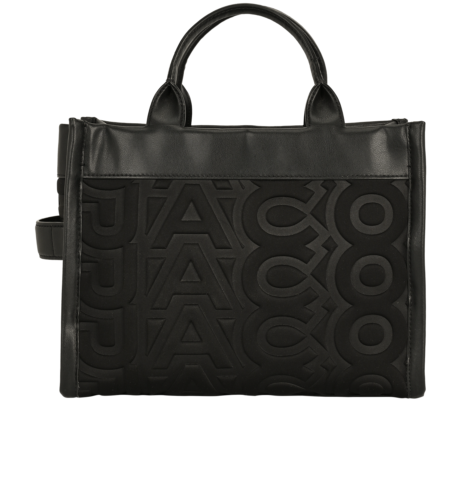 The Tote Bag, &pound;220, Handbags, Black, Neoprene, Back view